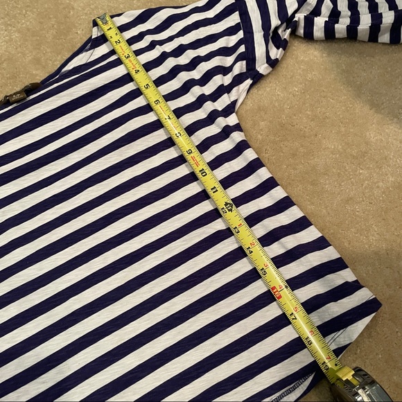 Tommy Bahama boat neck striped ladies shirt in S/P - Picture 5 of 9